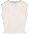 NS342 Native Spirit Ladies Cropped Tank Top Washed ivory colour image